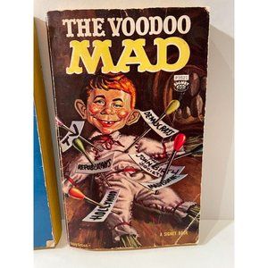 Vintage MAD Books Lot- Voodoo Mad, Questionable Mad, Don Martin Cooks Up More Ta